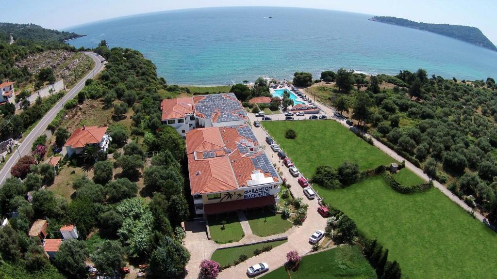 Maranton Beach Hotel Kinira Esterno foto