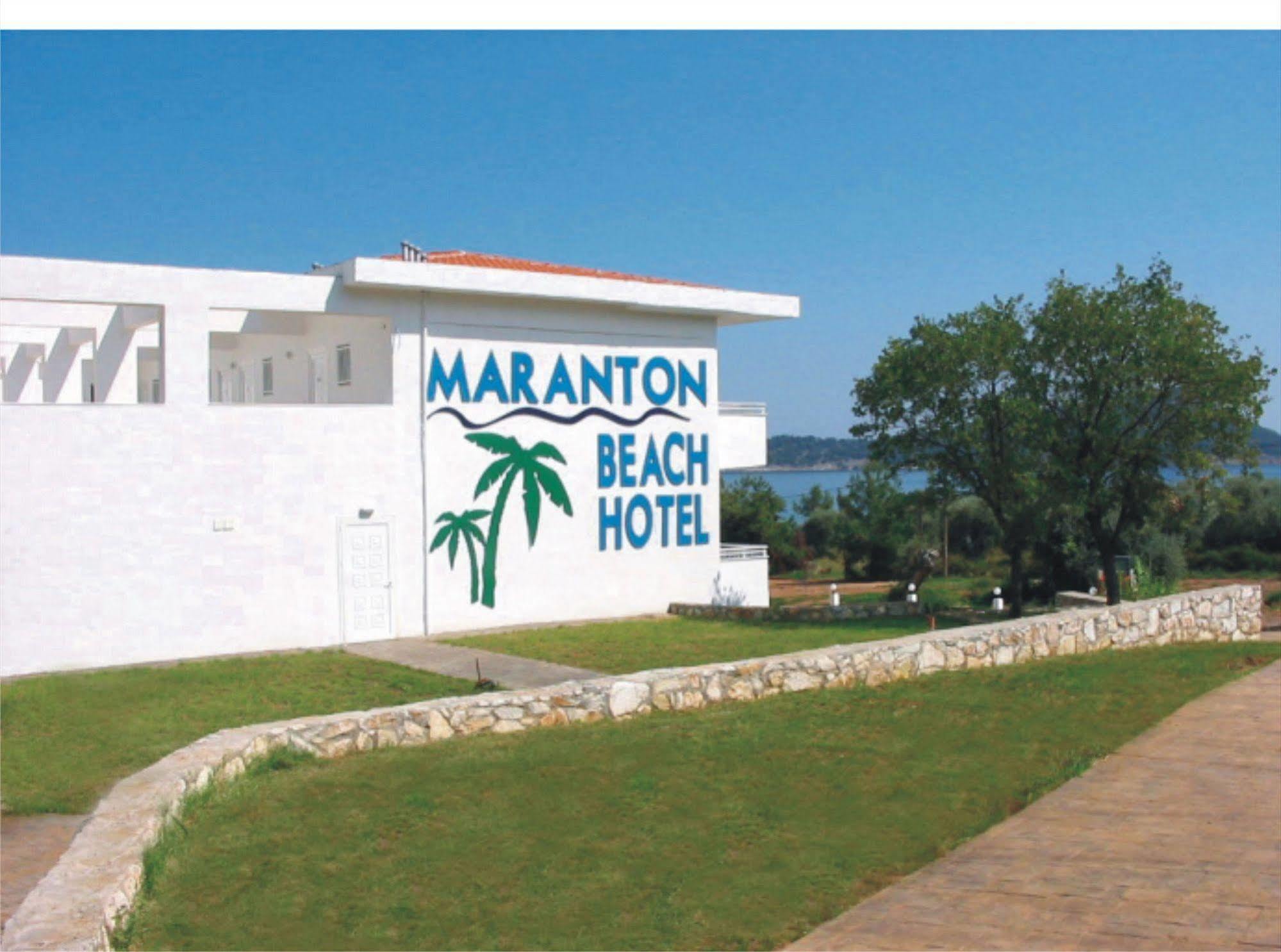 Maranton Beach Hotel Kinira Esterno foto